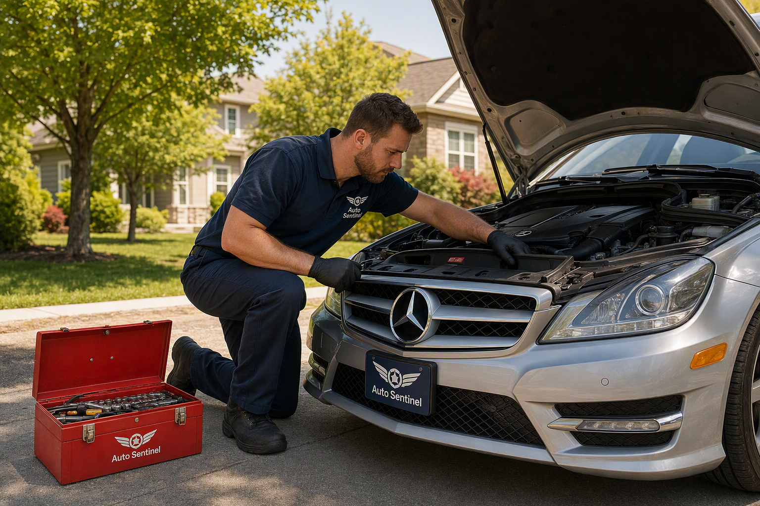 Auto Sentinel: Your On-Demand Mobile Mechanic & Roadside Assistance Hub